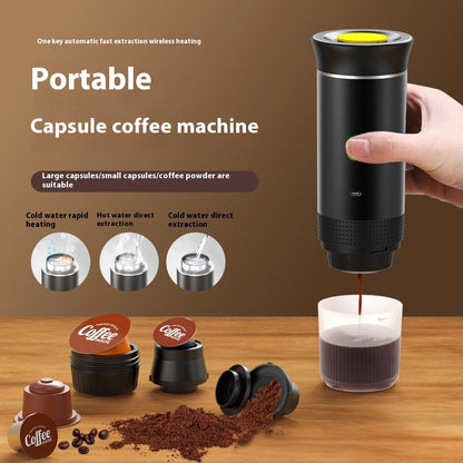 3-in-1 Portable Self-Heating Espresso Maker