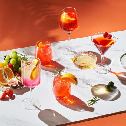 Barcelona Wine Glassware – Set of 8