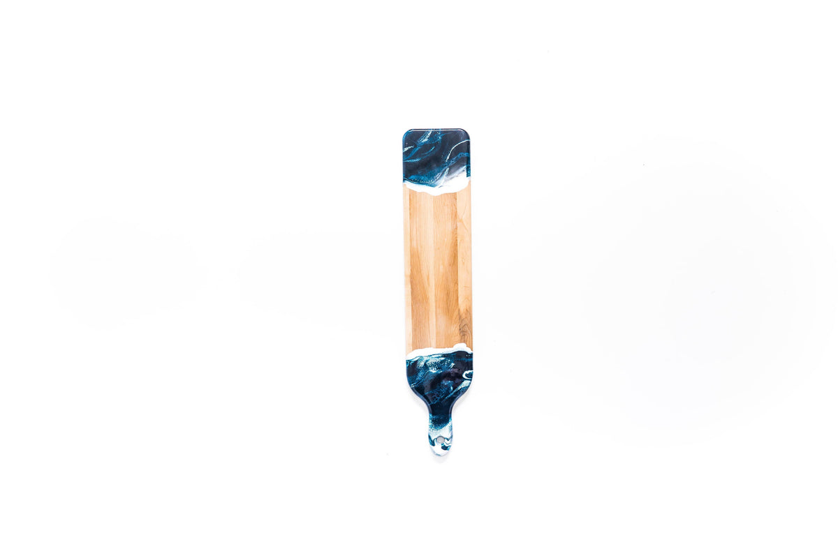 Maple Wood & Resin Charcuterie & Serving Board