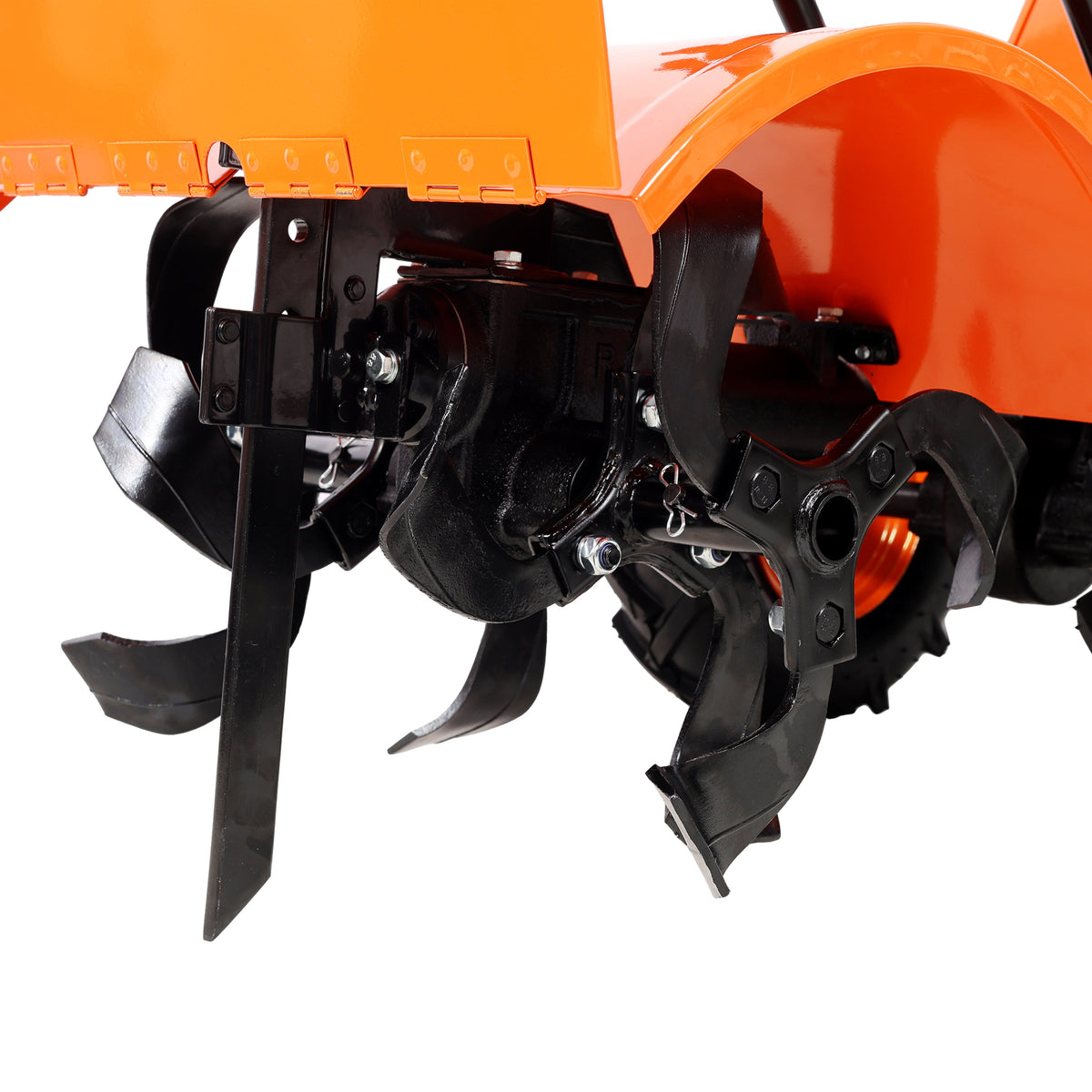 7 HP 212cc Gas-Powered Garden Tiller – 20" Tilling Width
