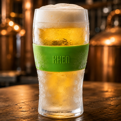 Barcelona Acrylic Cooling Beer Glassware – Set of 2