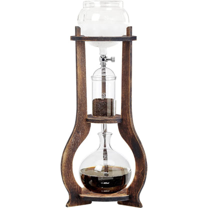 Nispira Wooden Frame Ice Cold Brew Dripping Coffee Maker