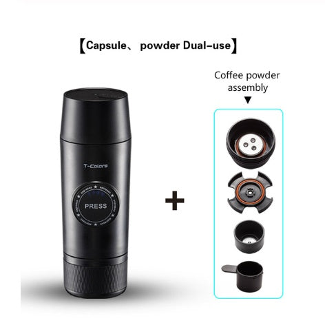18-Bar Portable Cordless Espresso Maker