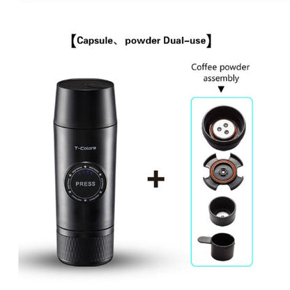 18-Bar Portable Cordless Espresso Maker