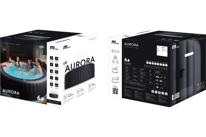 MSpa Aurora Urban Series 6-Person Inflatable Spa
