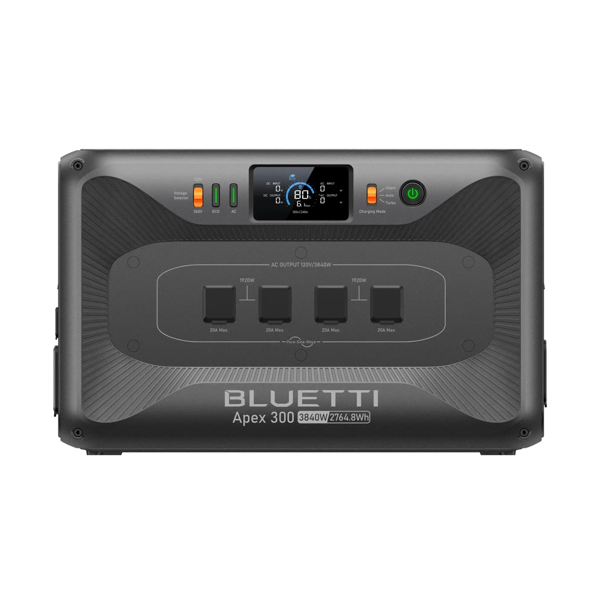 BLUETTI Apex 300 Versatile Power Station – 3,840W | 2,764.8Wh
