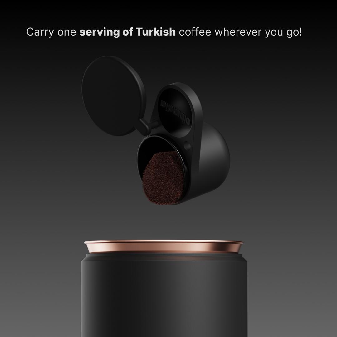 Arcadia Go Rechargeable Portable Turkish Coffee Maker