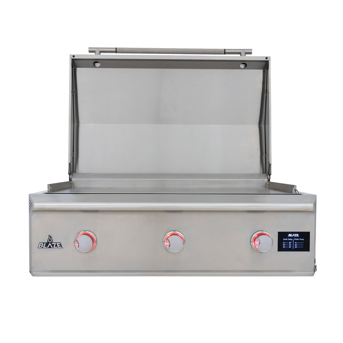 Blaze LTE PRO 40-Inch Built-In Gas Griddle with Digital Temperature Screen & Lift-Assist Lid