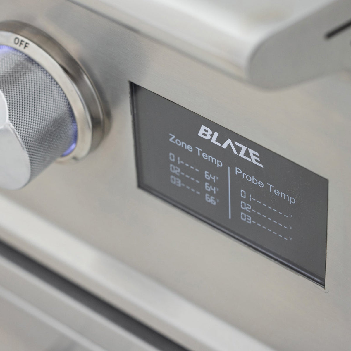 Blaze LTE PRO 40-Inch Built-In Gas Griddle with Digital Temperature Screen & Lift-Assist Lid