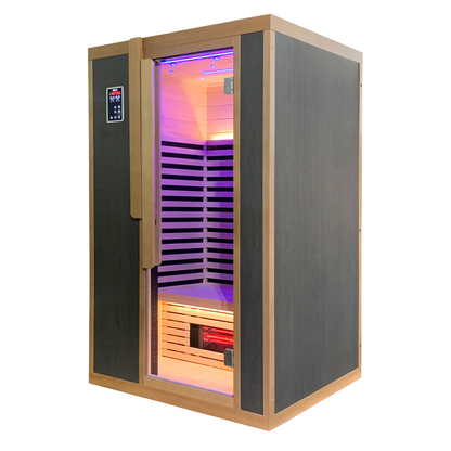 Blisspod Bergen Deluxe 2-Person Full Spectrum Infrared Sauna with Red Light Therapy
