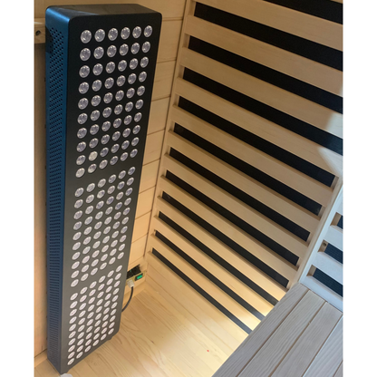 Blisspod Bergen Deluxe 2-Person Full Spectrum Infrared Sauna with Red Light Therapy