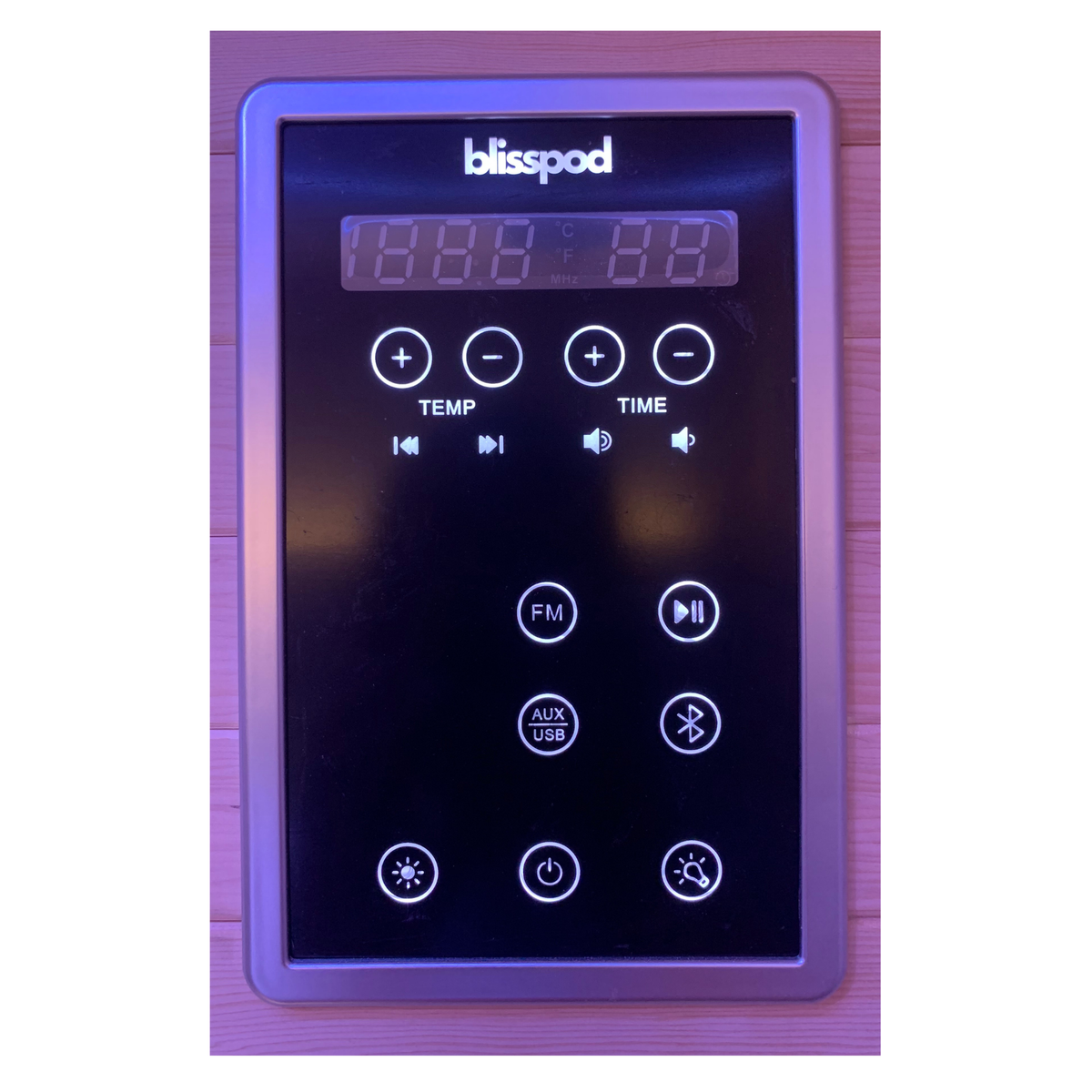 Blisspod Bergen Deluxe 2-Person Full Spectrum Infrared Sauna with Red Light Therapy
