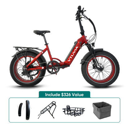 VTUVIA SX20 750W Step-Through Folding Electric Bike