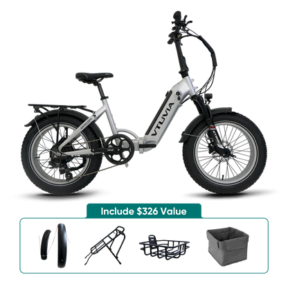 VTUVIA SX20 750W Step-Through Folding Electric Bike