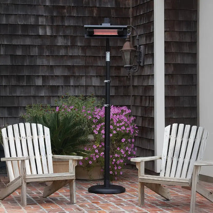1500W Telescoping Offset Pole Infrared Patio Heater