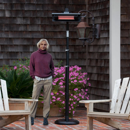 1500W Telescoping Offset Pole Infrared Patio Heater