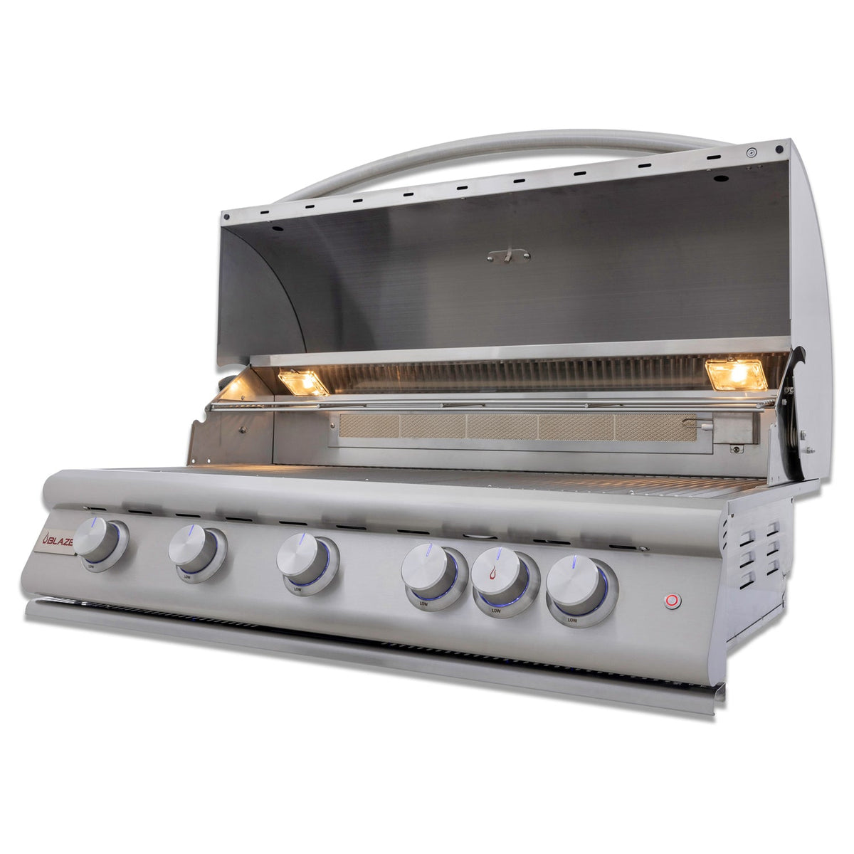 Blaze LTE+ 40-Inch 5-Burner Built-In Gas Grill with Lift-Assist Hood & Rear Infrared Burner