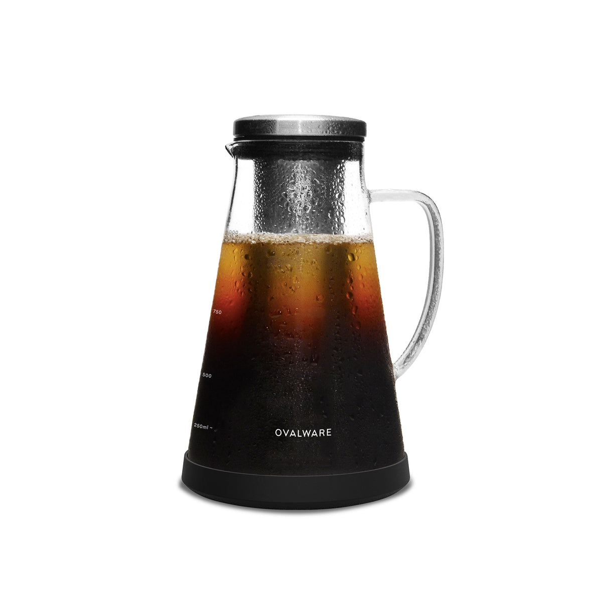 Cold Brew Coffee Maker with Reusable Stainless Steel Filter