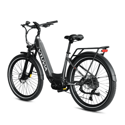 VTUVIA CMB 8-Speed 500W Mid-Drive Step-Through Electric Commuter Bike