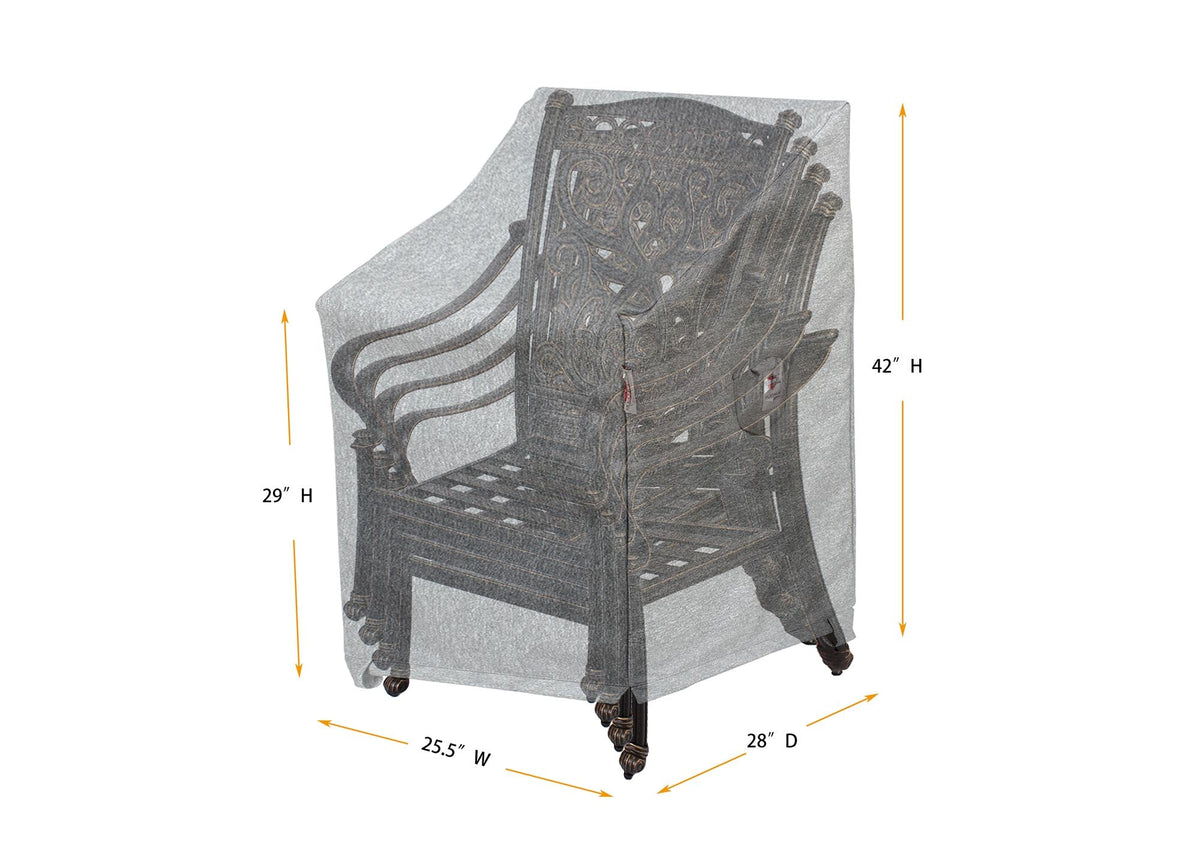 Shield Platinum Outdoor Chair Cover Overview