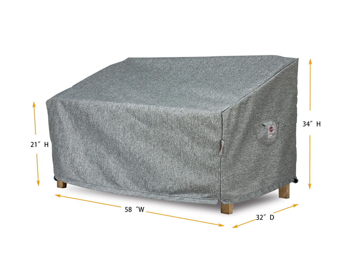Shield Platinum Outdoor Loveseat Cover
