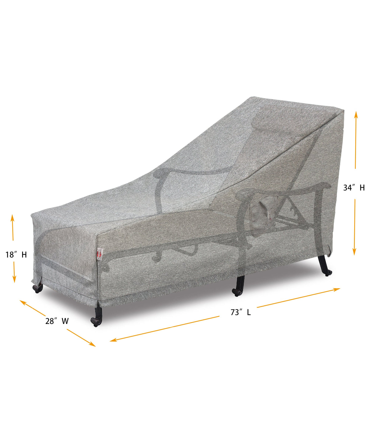Shield Platinum Collection Outdoor Chaise Lounge Cover