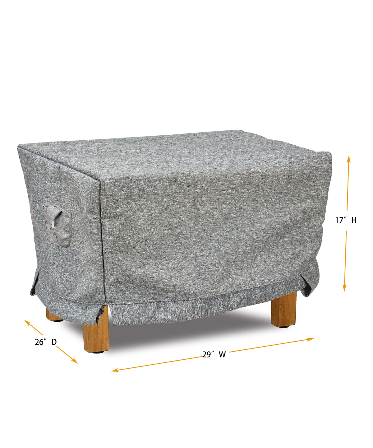 Shield Platinum Collection Outdoor Ottoman Cover