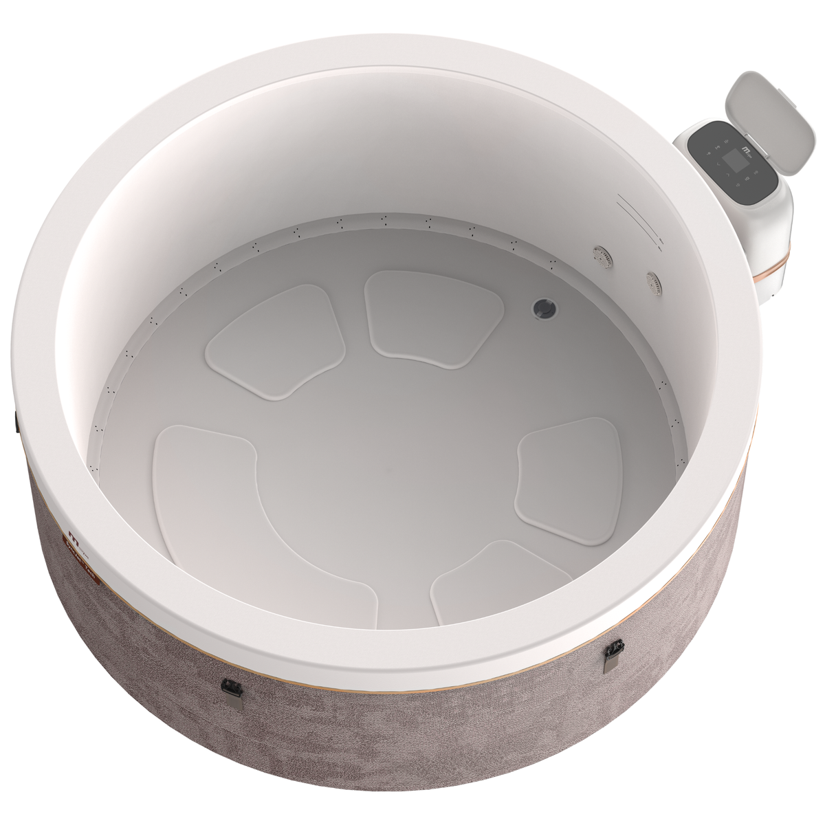 MSpa Cocoon Verto Series 6-Person Rigid Foam Spa