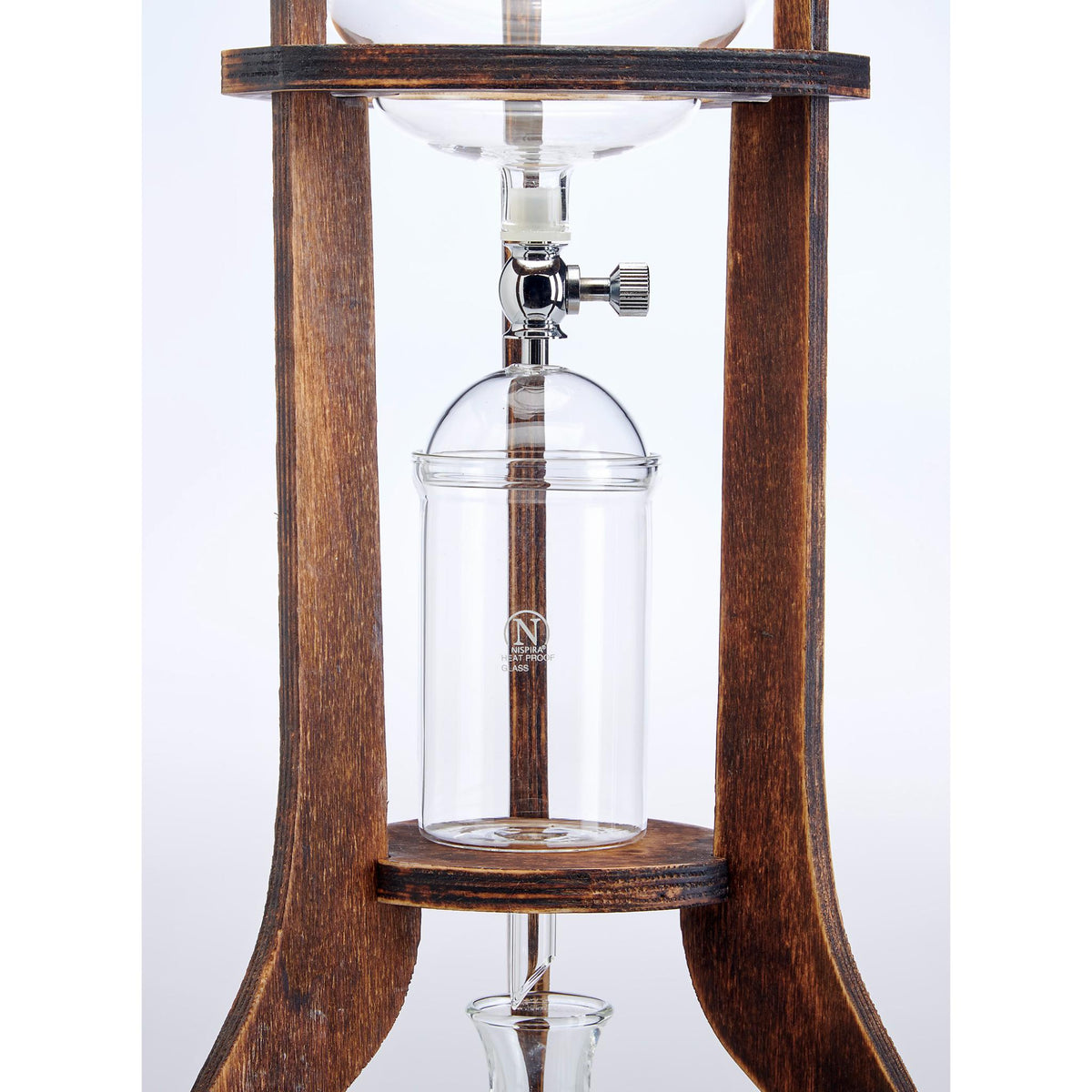 Nispira Wooden Frame Ice Cold Brew Dripping Coffee Maker