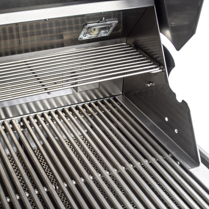 Blaze Professional 44-Inch 4-Burner Freestanding Gas Grill with Stainless Steel Cart with Rotisserie