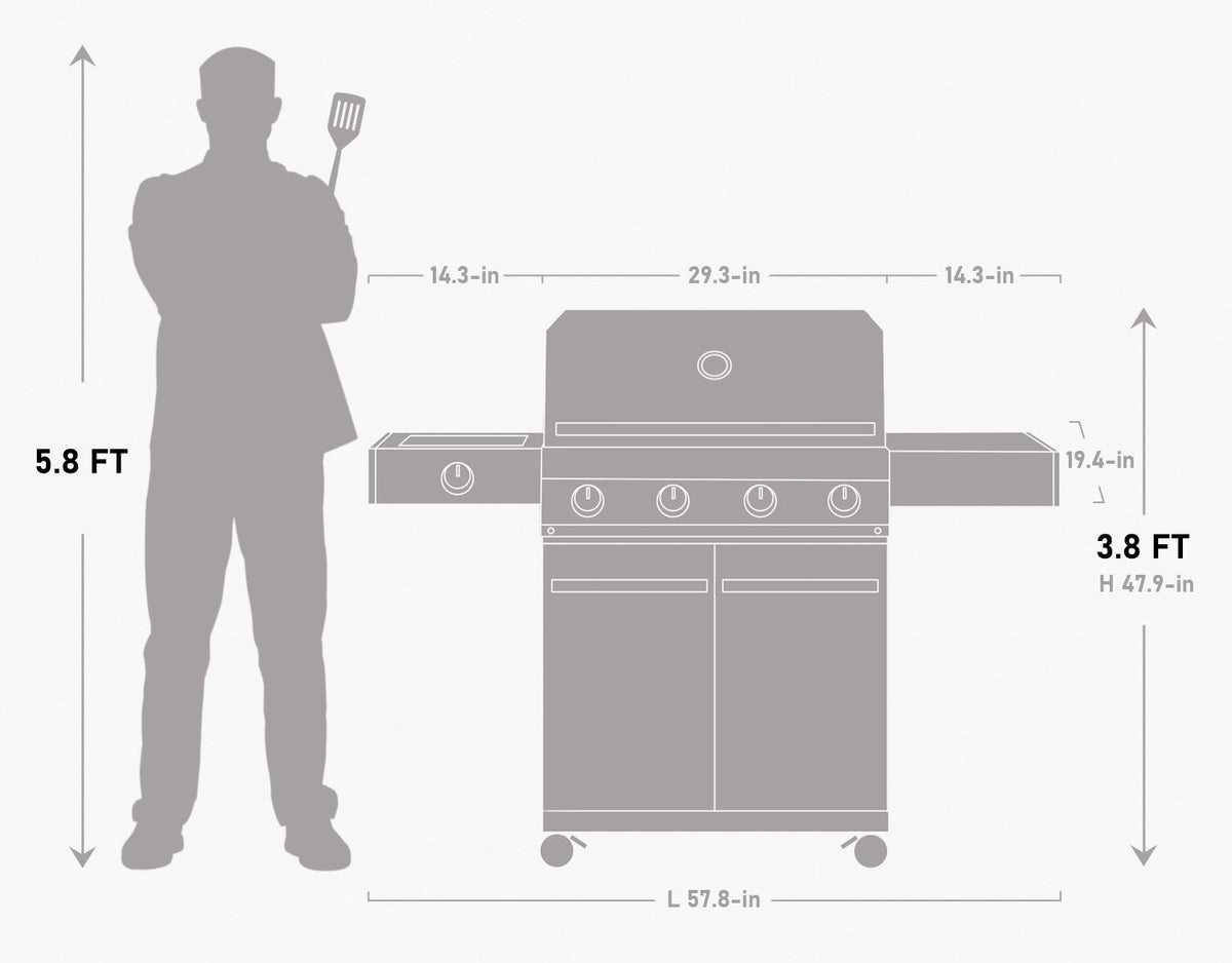Eminence 425 Premium Gas Grill