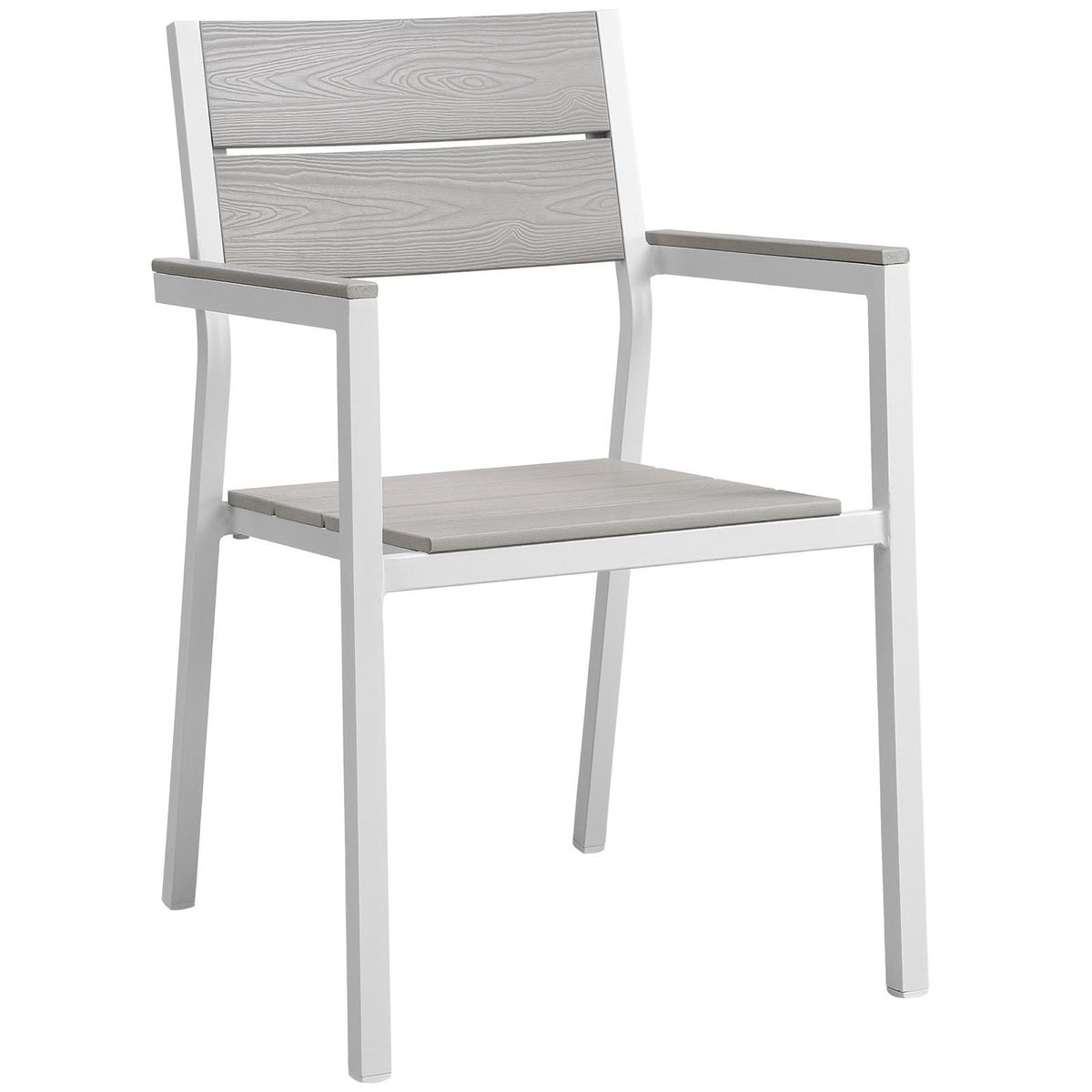 Modway Maine 9-Piece Outdoor Patio Dining Set – Seats 8