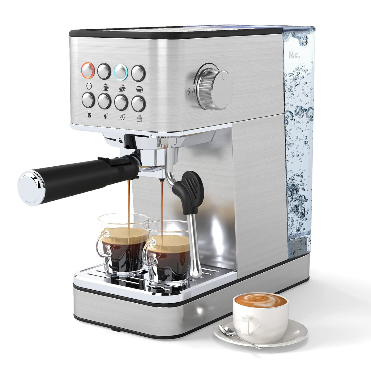 DirectDeals 20 Bar Espresso Machine with Steam Wand