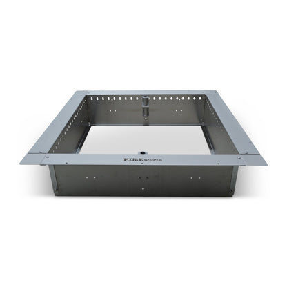 Firebuggz 24-Inch Square Stainless Steel Fire Pit Insert – FB01-0004SST