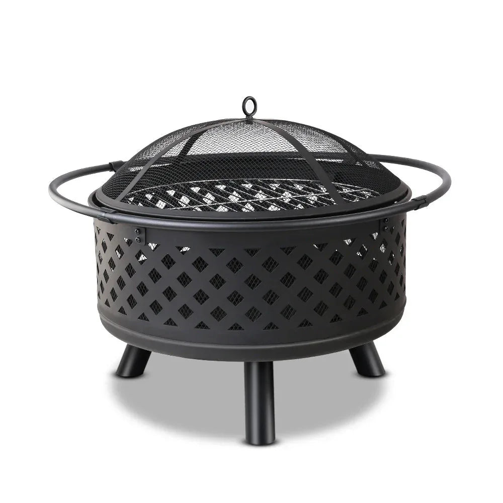 Grillz 2-in-1 30" Fire Pit & BBQ Grill