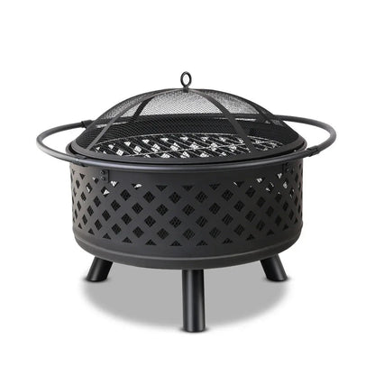 Grillz 2-in-1 30" Fire Pit & BBQ Grill