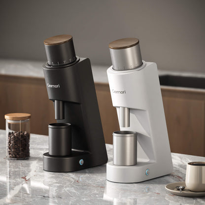 Ultra-Slim Single-Dose Coffee Grinder – 38mm Conical Burr