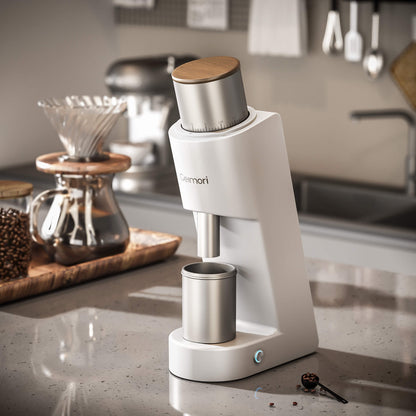 Ultra-Slim Single-Dose Coffee Grinder – 38mm Conical Burr