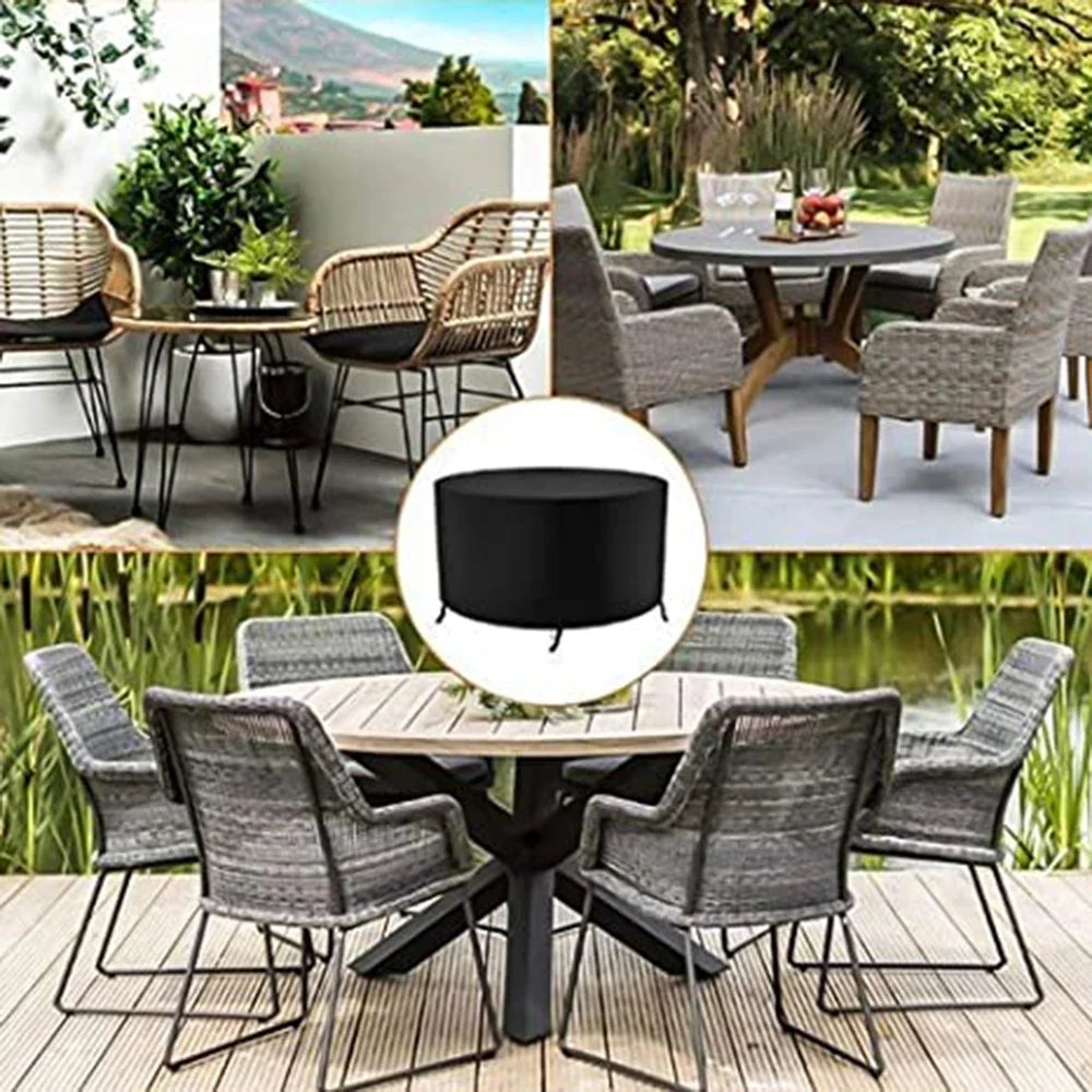 Round Patio Furniture Covers