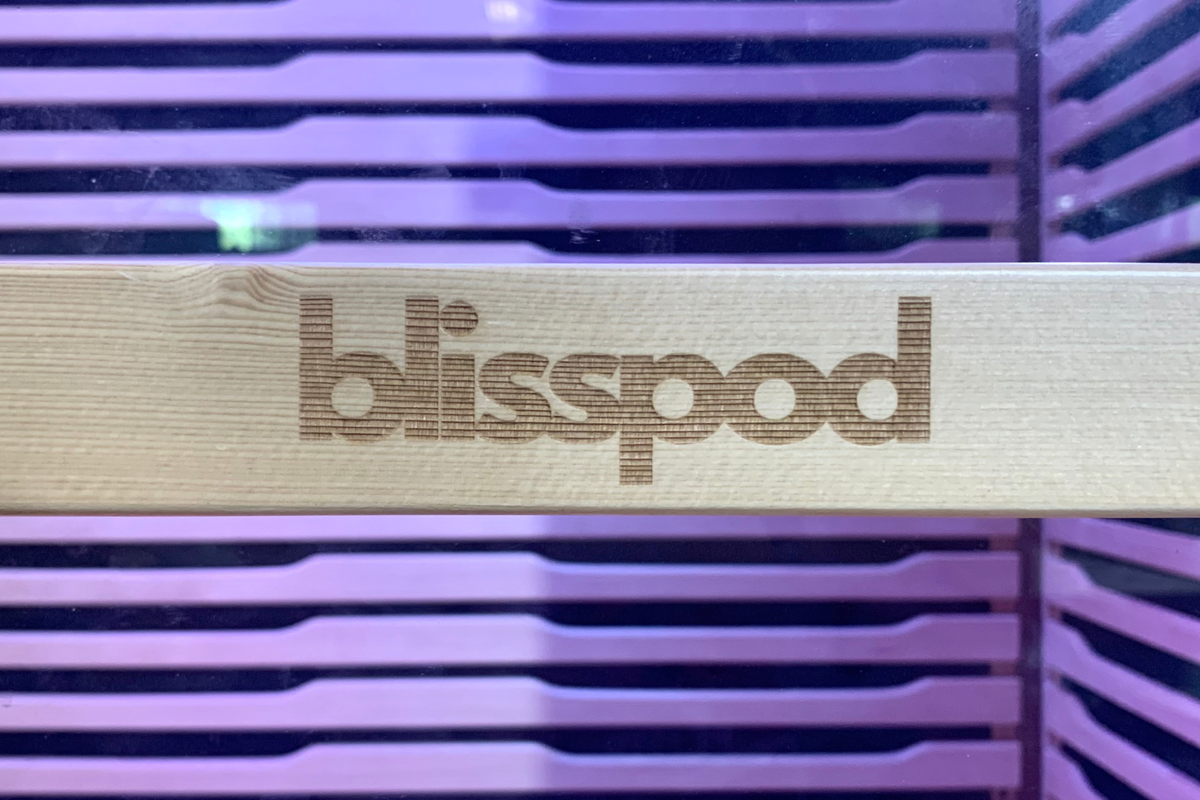 Blisspod Helsinki Deluxe 2-Person Full Spectrum Infrared Sauna with Red Light Therapy
