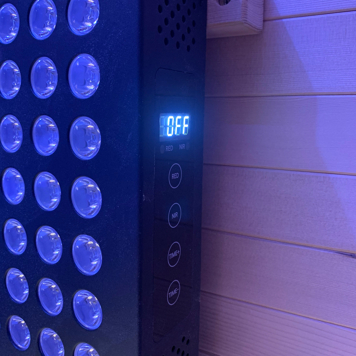 Blisspod Helsinki Deluxe 2-Person Full Spectrum Infrared Sauna with Red Light Therapy