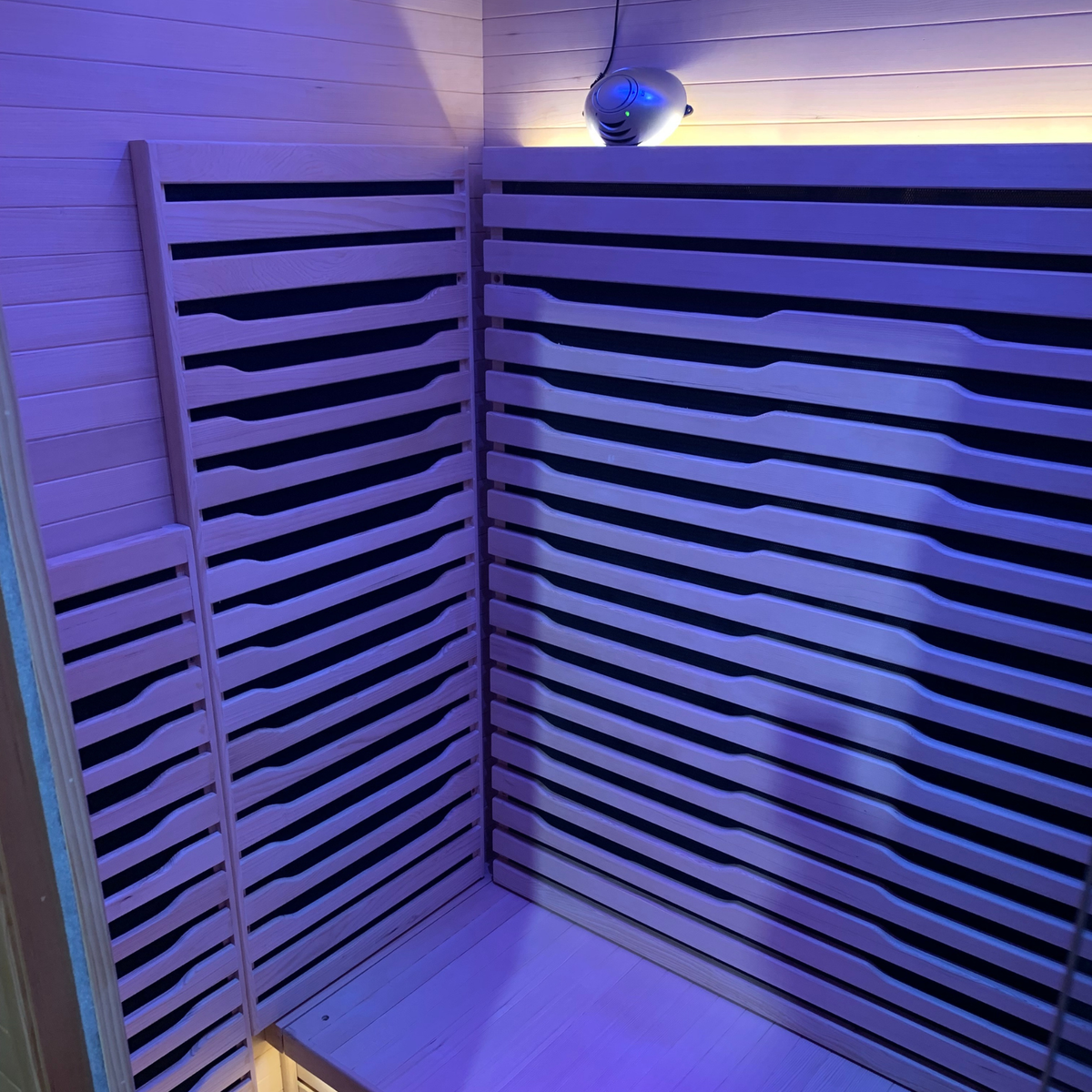 Blisspod Helsinki Deluxe 2-Person Full Spectrum Infrared Sauna with Red Light Therapy