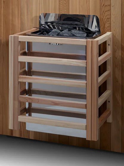 Golden Designs Vorarlberg 5-Person Traditional Outdoor Sauna – Canadian Hemlock | GDI-8105-01