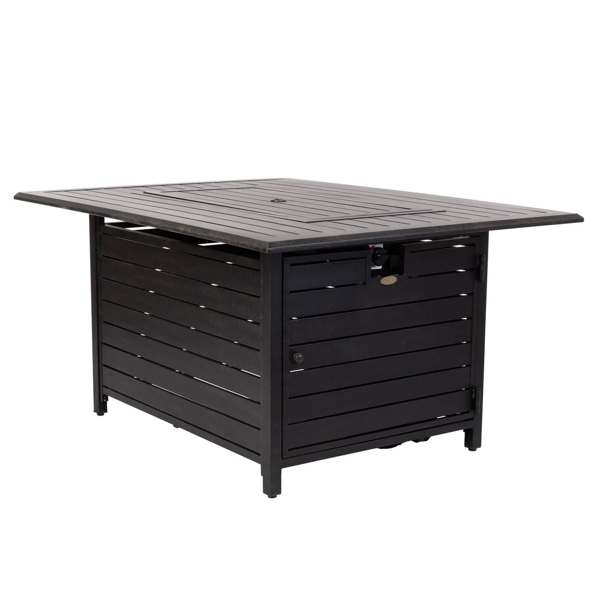 Longmont 48" Rectangular Aluminum Propane Fire Pit Table – 55,000 BTU