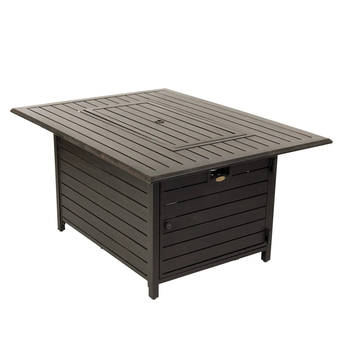Longmont 48" Rectangular Aluminum Propane Fire Pit Table – 55,000 BTU