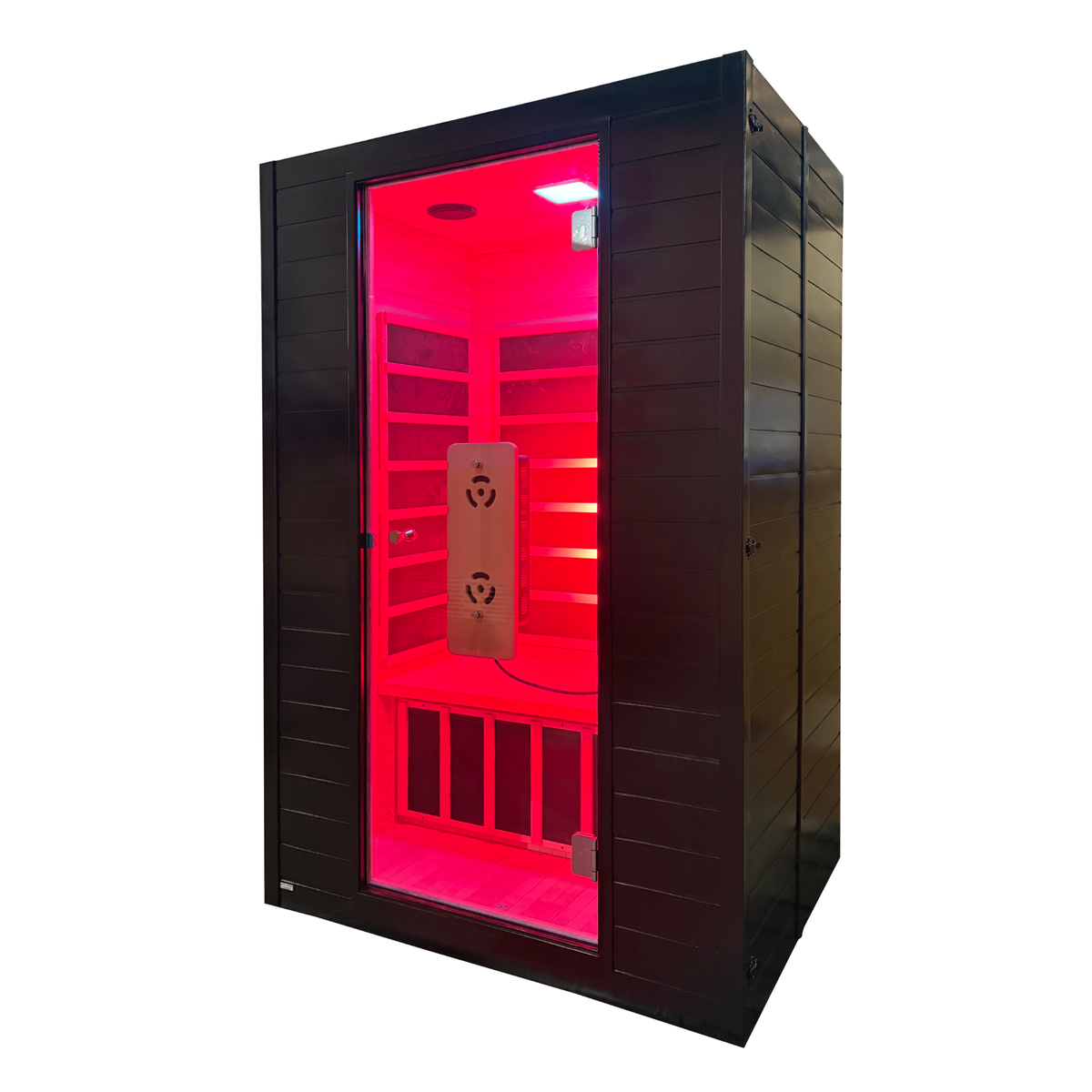 Blisspod Malmo Deluxe 1–2 Person Infrared Sauna with Red Light Therapy