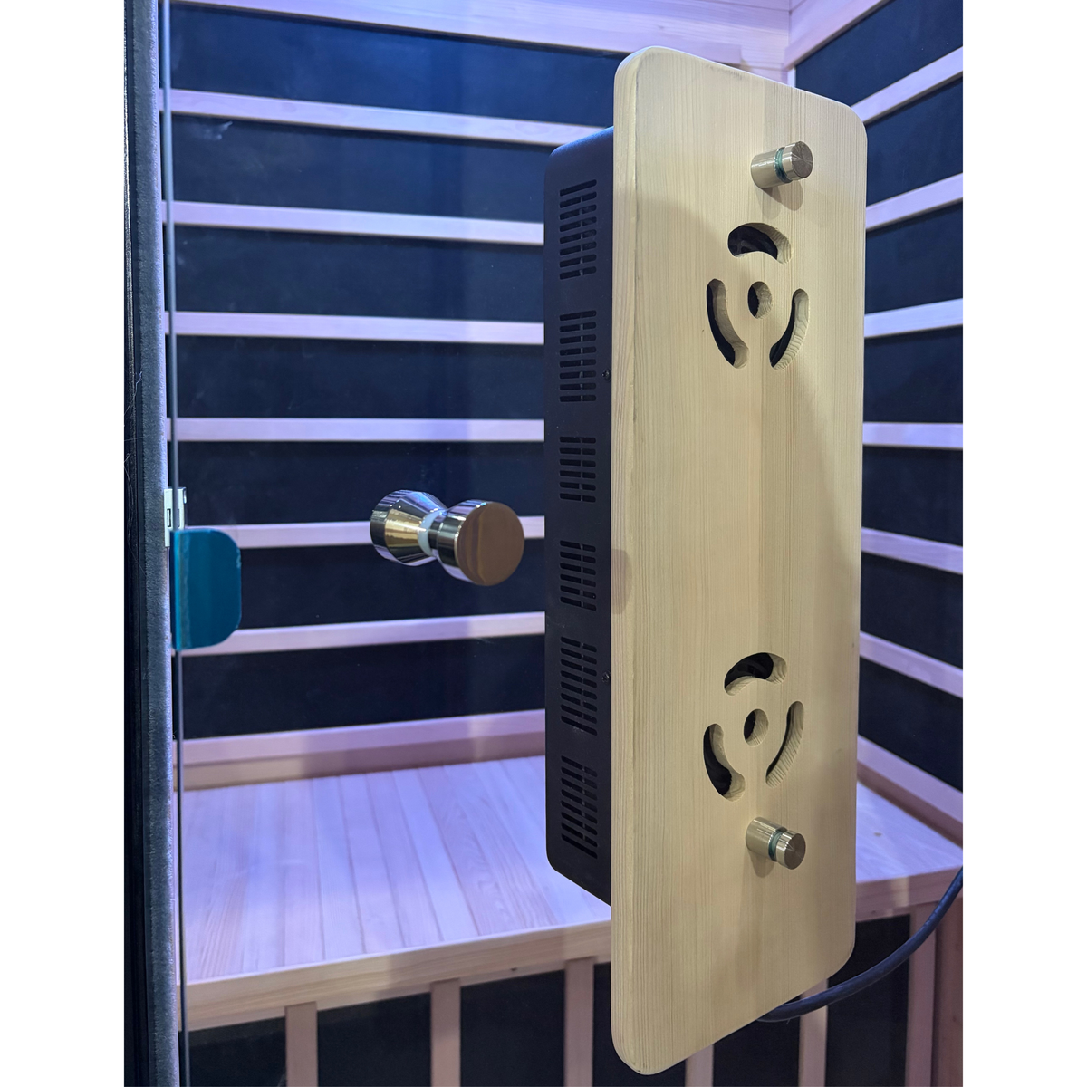 Blisspod Malmo Deluxe 1–2 Person Infrared Sauna with Red Light Therapy