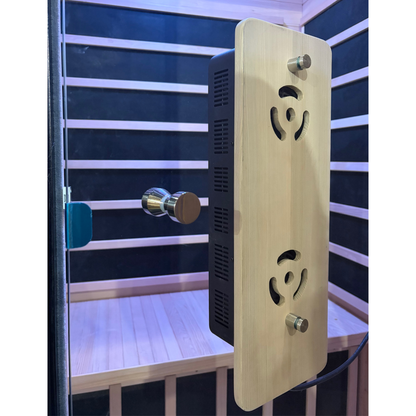 Blisspod Malmo Deluxe 1–2 Person Infrared Sauna with Red Light Therapy