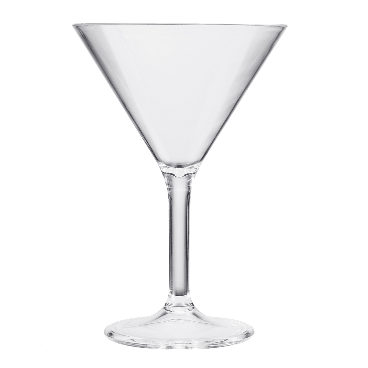 Barcelona Acrylic Martini Glasses, Set of 6