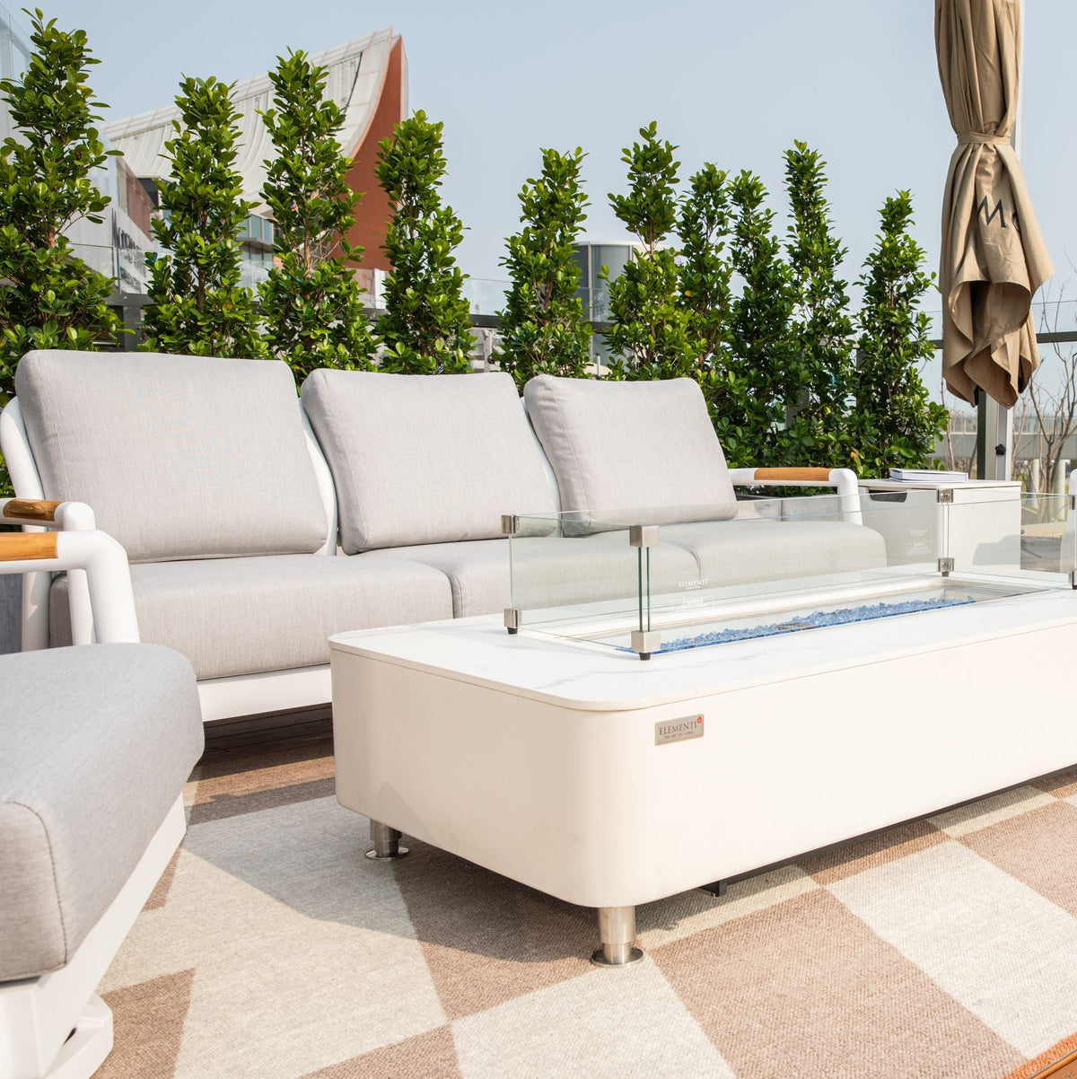 Santorini 3-Seat Outdoor "More Substantial" Sofa